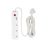 ⁦توصيلة كهربائية 4 منافذ 5M⁩ - الصورة ⁦2⁩