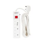 ⁦توصيلة كهربائية 3 منافذ 5M⁩ - الصورة ⁦2⁩