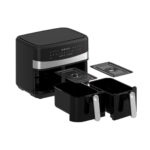 ⁦قلاية هوائية حوضين 1450W - 9L⁩ - الصورة ⁦7⁩