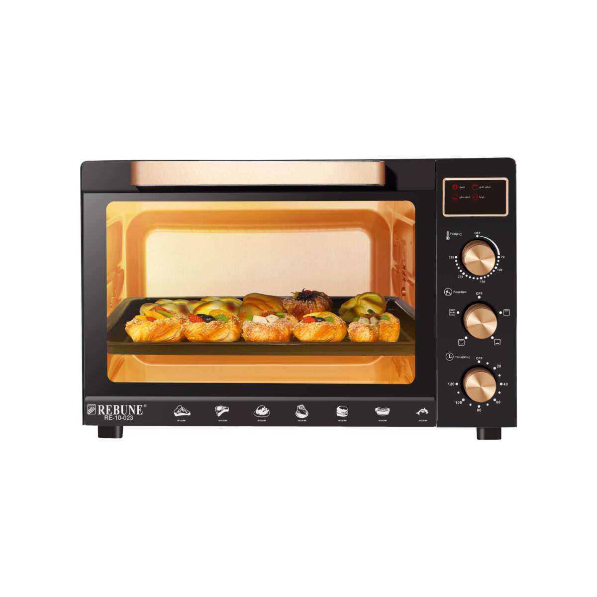 ⁦فرن كهربائي 1500W - 35L⁩ - الصورة ⁦2⁩