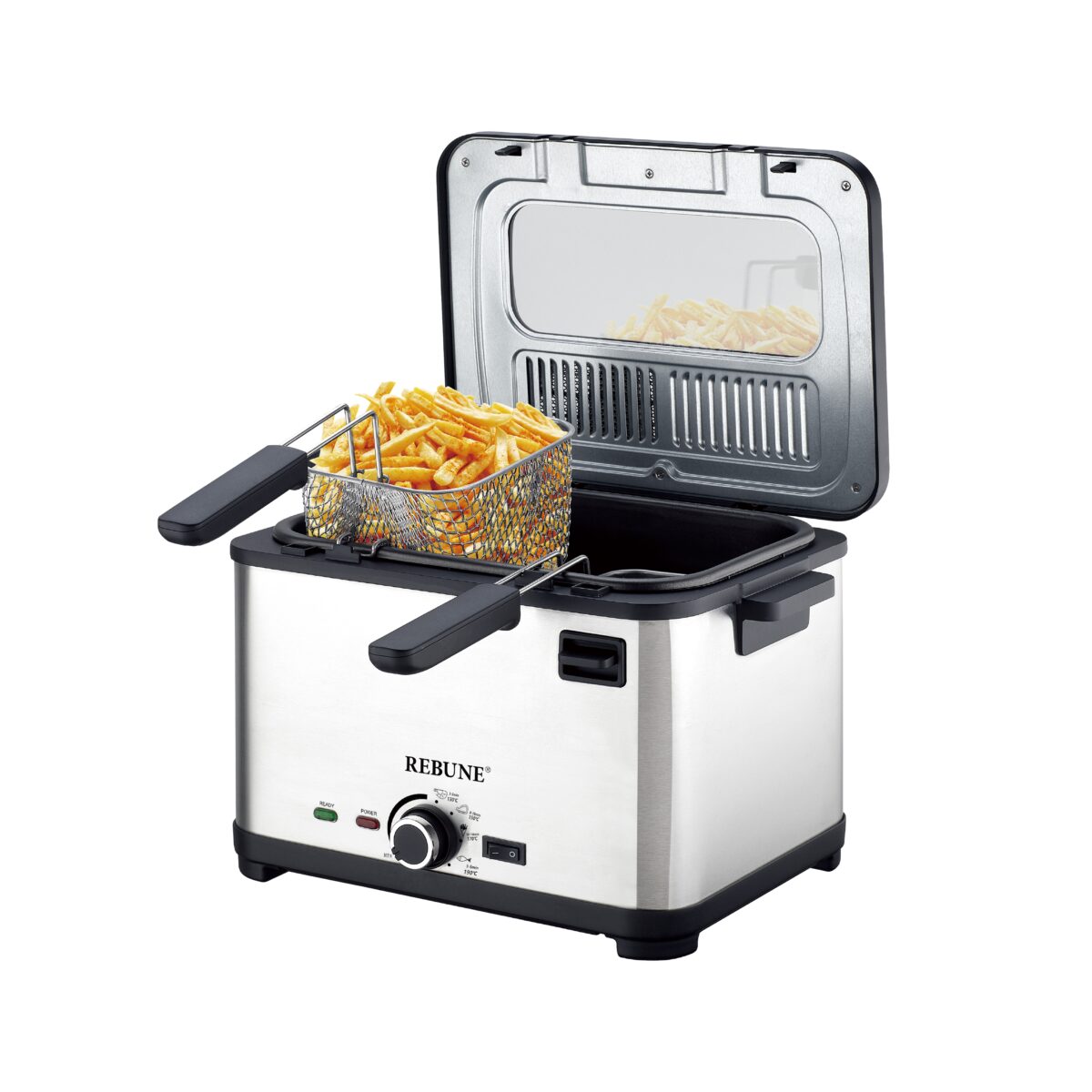 ⁦قلاية زيت 2000W - 4L⁩ - الصورة ⁦1⁩