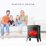 ⁦دفاية ديكور بشاشة LED تدفئة هوائية 1500W⁩ - الصورة ⁦2⁩