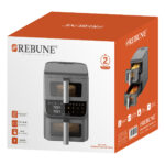 ⁦قلاية هوائية 2500W – 3.5L+6.5L⁩ - الصورة ⁦4⁩