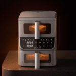 ⁦قلاية هوائية 2500W – 3.5L+6.5L⁩ - الصورة ⁦4⁩