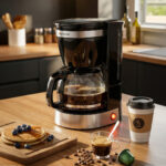 ⁦ماكينة قهوة 800W – 1.25L⁩ - الصورة ⁦2⁩